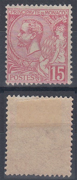 MONACO 1891 15c ROSE MINT (ID:G3880) | eBay