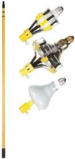 Bayco LBC-600SDL Light Bulb Changing Kit, 4-Piece, Yellow Bulb Changer