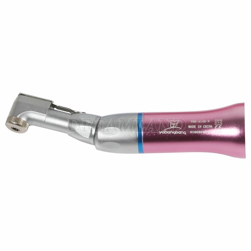 Dental Low Speed Contra Angle Handpiece E-Type Latch Pink Fit NSK 2.35 Burs CEN - Bild 8 von 12