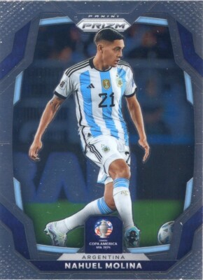 2024 Panini Prizm Copa America NO. 10 Nahuel Molina, Argentina