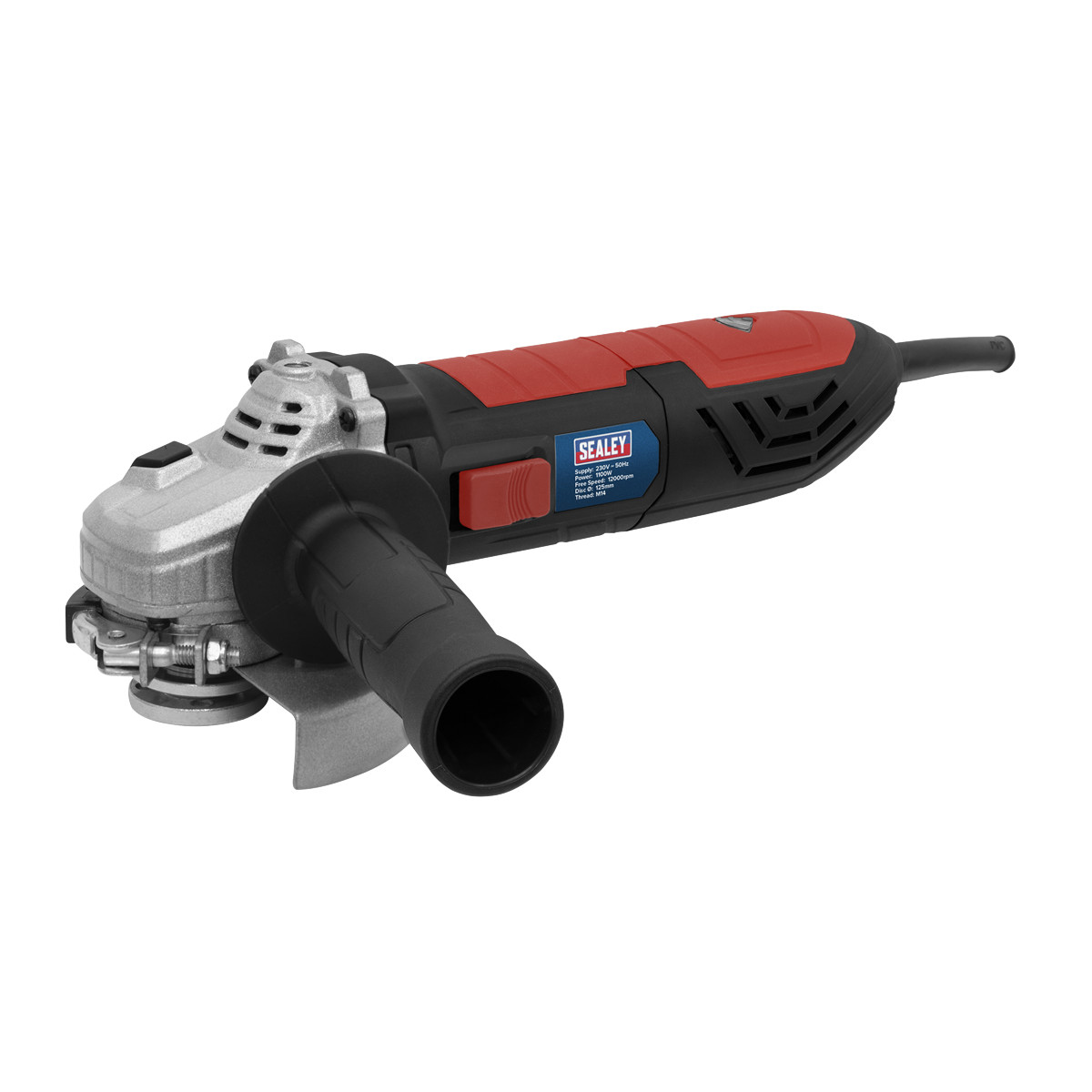 Sealey Angle Grinder Ø125mm 1100W/230V Garage Workshop DIY