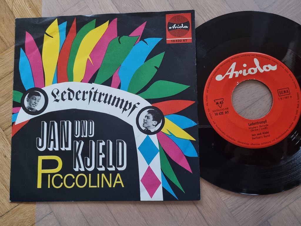 7"" Single Jan und Kjeld - Lederstrumpf Vinyl Germany