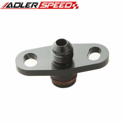 US SHIP 6AN 6 JIC Fuel Rail Adapter Fitting For Mitsubishi Lancer Evo 4G63 E