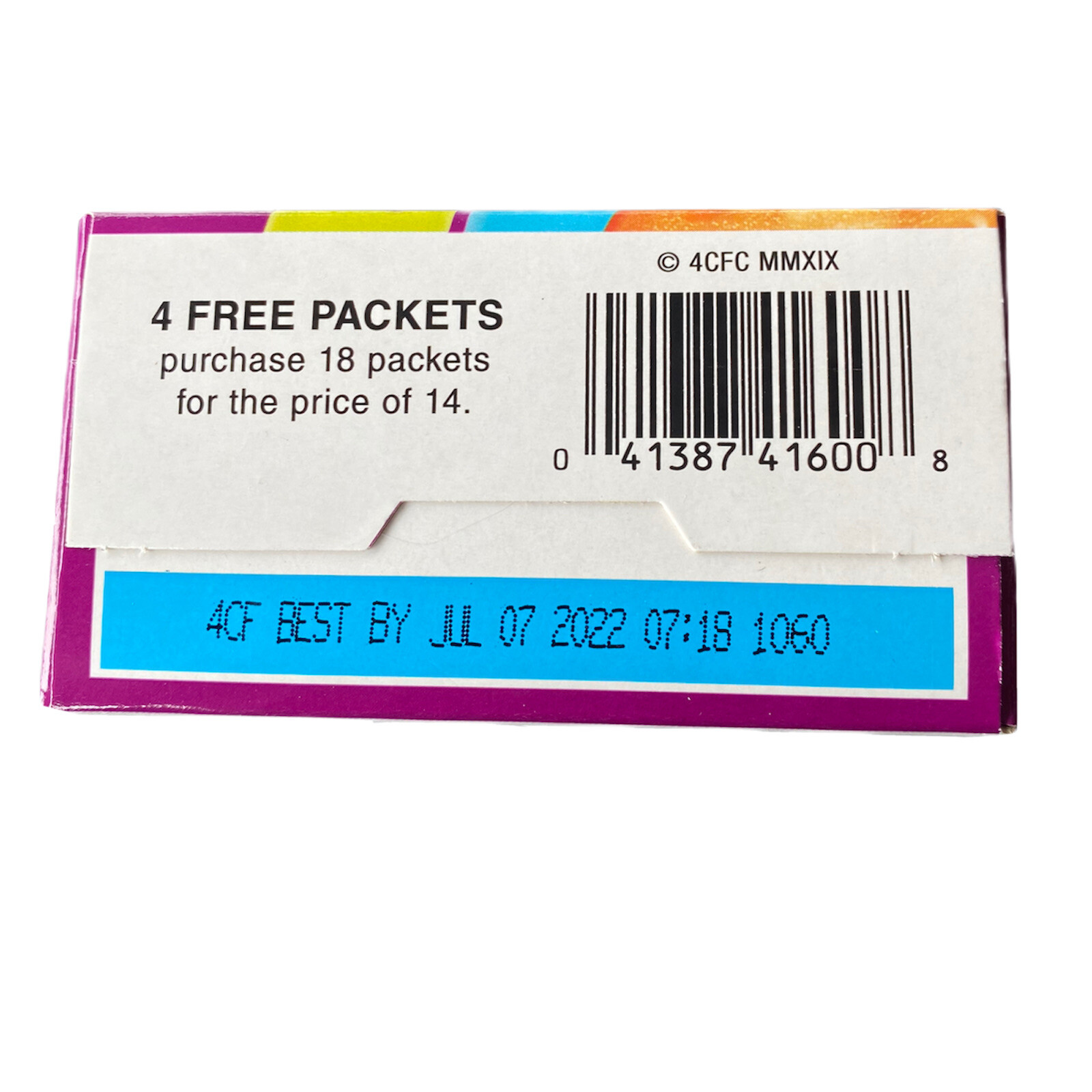 4c Energy Rush 18 Packets (citrus, berry,& orange) eBay