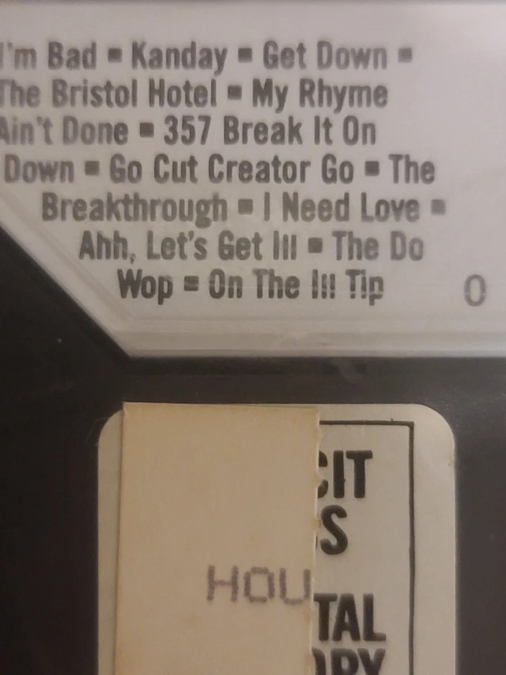 LL COOL J "BAD" BIGGER AND DEFFER Cassette Tape 1987 Rap Hip-Hop Rare NEW SEALED - Image 4 of 4