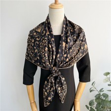 100 Mulberry Womens Silk Large Square Scarf Shawl Wraps Paisley Style Gift 43"