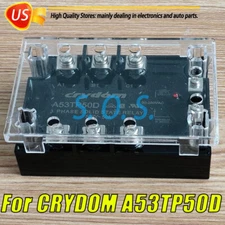 For Crydom A53TP50D Three Phase Solid State Relay 90-280VAC In 530V 50A Out NOS