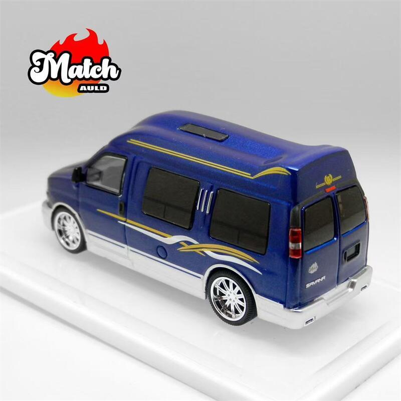 GOC & Auld Match 1:64 GMC SAVANA Blue Diecast Model Car | eBay