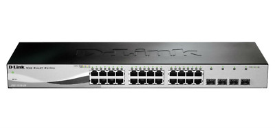 D-Link DGS-1210-28 28 Port Smart Managed Layer 2+ Gigabit Ethernet Switch RJ45