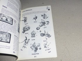 SEGA SATURN NIGHTS INTO DREAMS INSTRUCTION MANUAL BOOKLET ONLY