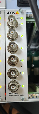 AXIS Q7436 0584-001-01 6-Channel VIDEO ENCODER BLADE - pulled from Q7900 Chassis