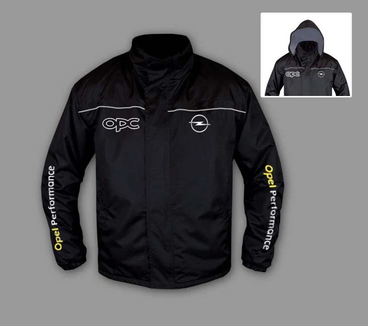 New Mens Opel OPC Windbreaker Jacket with high quality embroidered logos