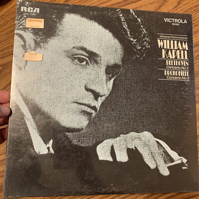 Sealed ! 1971 Vinyl LP WILLIAM KAPELL Beethoven Concerto 2 PROKOFIEFF 3 Mono
