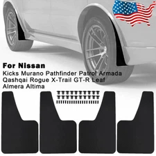 Splash Guards Mud Flaps For Nissan Versa Leaf Almera Altima Maxima Sentra GT-R