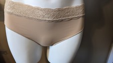 Bali Beige Hipster w/2'' Stretchband waist interior leg grips Size XL/8