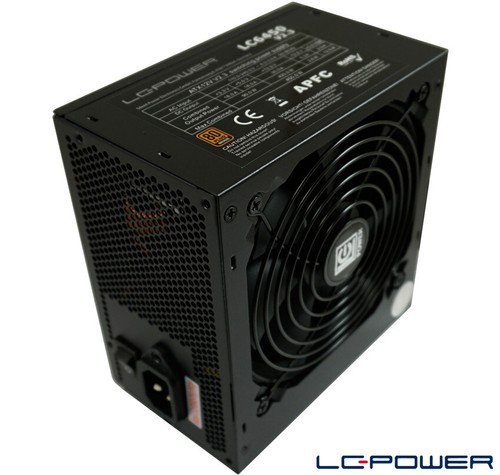 LC-Power - Netzteil LC6450 V2.3 - 450 Watt - ATX V2.3 - 2x PCIe - 80+ Bronze - Bild 4 von 9