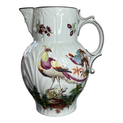 Vntg Mottahedeh Vista Alegre Chelsea Birds Willamsburg Pitcher