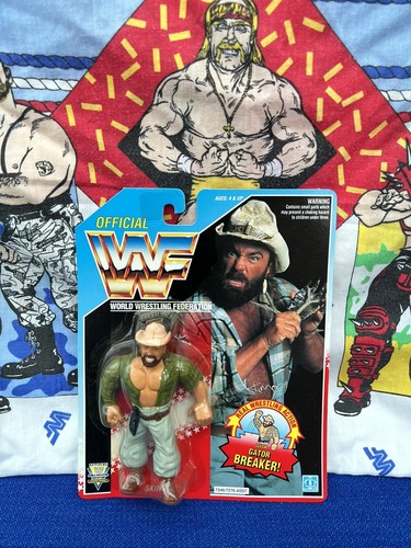 Official WWF, 1992 MOC Hasbro Skinner On Blue Card...