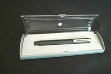 VINTAGE SHEAFFER  BALLPOINT PEN IN BLACK INK 24K GOLD TRIM WITH ORIGINAL BOX 