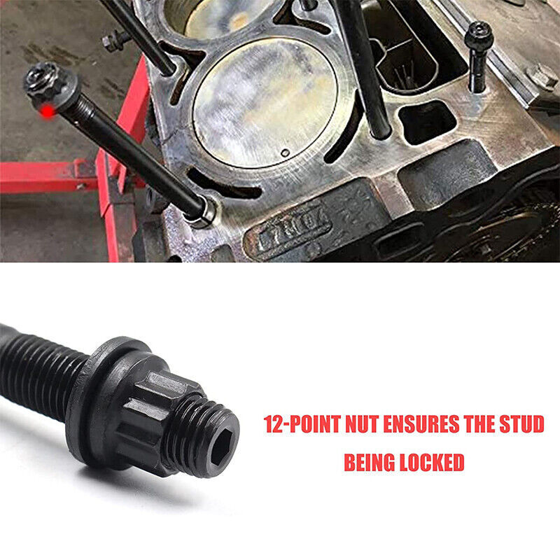 Cylinder Head Stud Kit For 1997-2003 Chevy LS1 LQ9 LS6 4.8L 5.3L 6.0L Engines