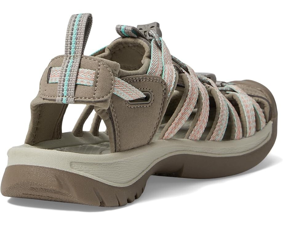 KEEN® Sandali donna 7 M Whisper punta chiusa in tortora corallo