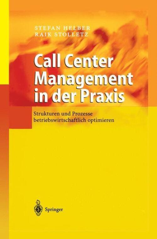 Thumbnail - Raik Stolletz (u. A.) | Call Center Management In Der Praxis | Buch |