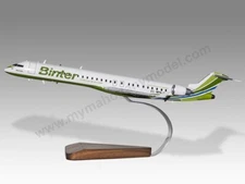 Bombardier CRJ-1000 Binter Canarias Desk Wood Airplane Model Large Scale 1/100