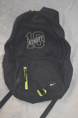 Nike Black Backpack School Bag Large ATHDPT 10