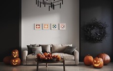 Paper Quilling Wall Art Set Of 4 