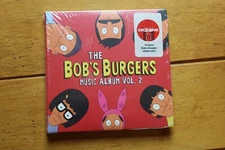BOB'S BURGERS MUSIC ALBUM VOL 2 (CD, 2 DISC) [NEW SEALED] TARGET EXCLUSIVE