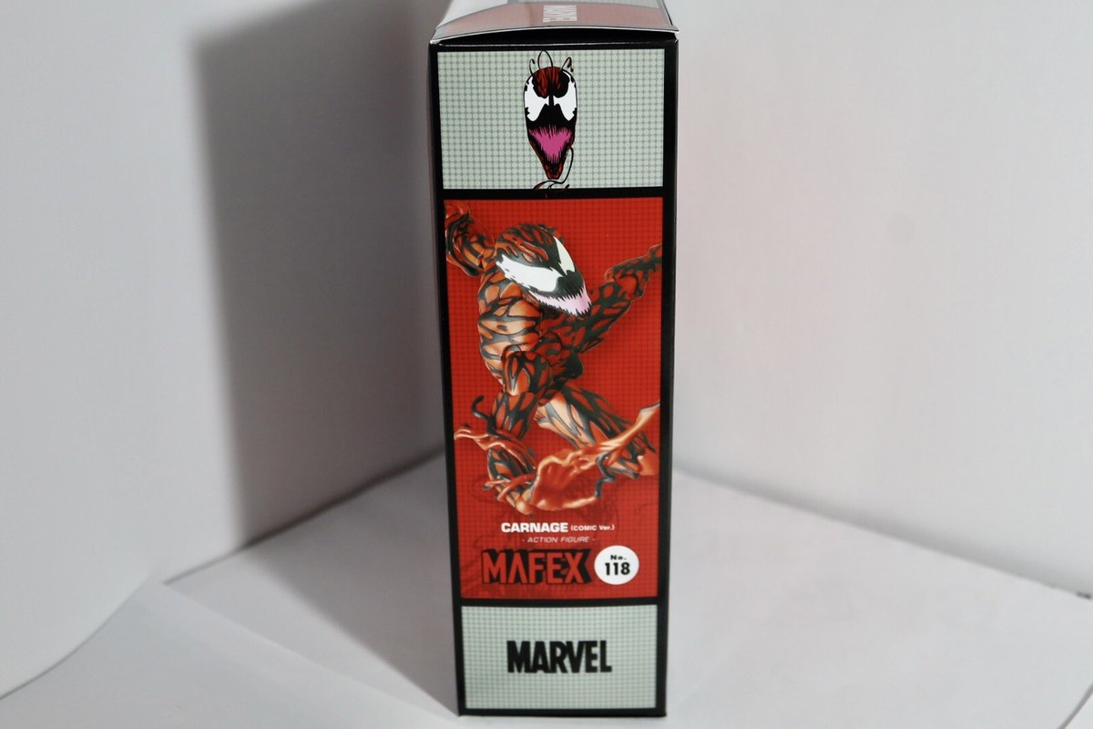 MAFEX No.118 Carnage (Comic Ver.) Reissue Medicom Toy Action