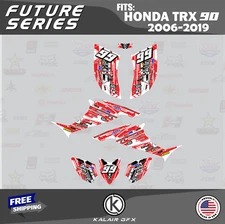 Graphics Kit for HONDA TRX 90 (2006-2024) TRX90 16 MIL Future-red