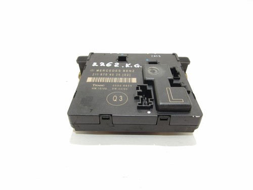 MERCEDES E W211 Tür Innenraum Hinten links Rear left computer modul 2118704026