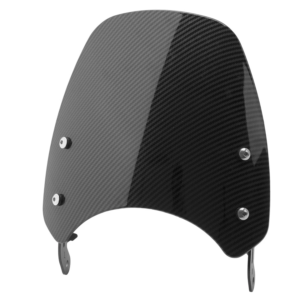 Parabrisas WOLFLINE para Triumph Bonneville T100 T120 2016-2024 alerón deflector Foto 4 de 4