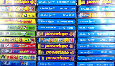 SINCLAIR ZX SPECTRUM -- MAGAZINE COVER TAPES # AUSWAHL #