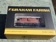 Graham Farish 377-300A 20T Ex-LMS Type Brake Van BR (M) Bauxite N Gauge Boxed