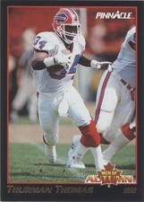 Thurman Thomas 1993 Pinnacle Men of Autum Card 2