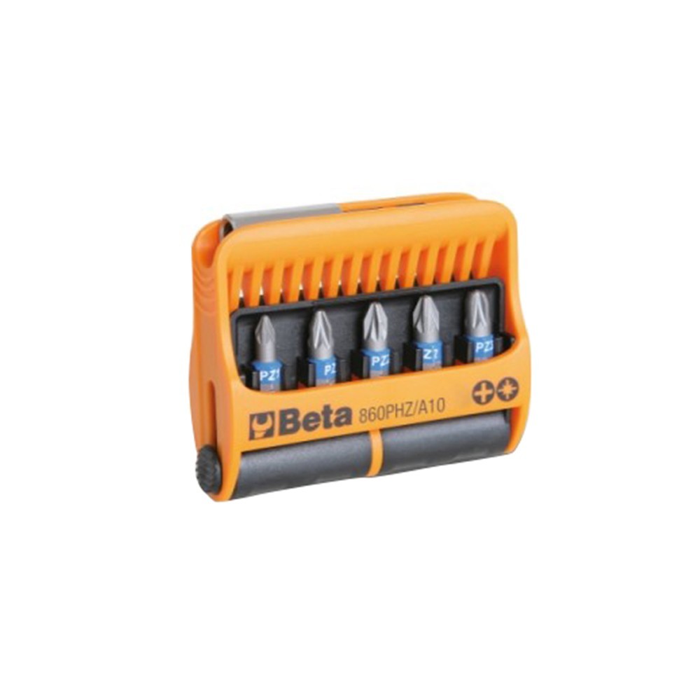 Beta 860PHZ/A10: Set 10 Inserti Phillips Pozidriv e Portainserti