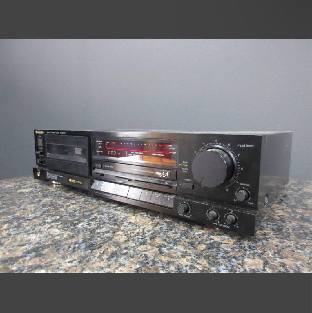 Technics テクニクス　RS-B905 カセットデッキ Technics RS-B905 Cassette Deck Vintage Stereo Tape Player Main