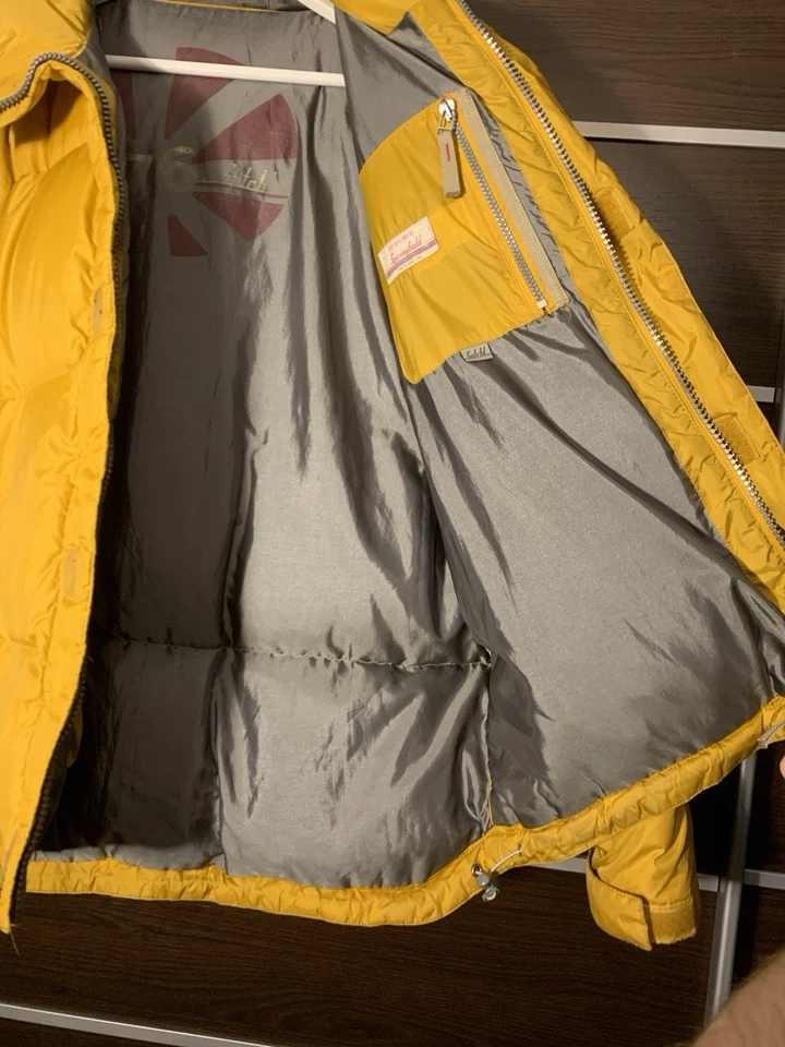 Winterjacke (Herren, 54) von Springfield in ockergelb - Bild 3 von 4