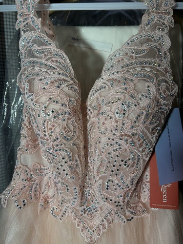 Neu mit Etikett Dancing Queen Kleid Größe Large mit passender Fliege und Hosenträgern - Bild 3 von 7