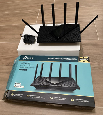 TP-Link Archer AX73 AX5400 v1.6 Dual Band Gigabit Wireless Wi-Fi 6 Router