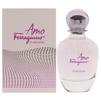 New Amo Ferragamo Flowerful by Salvatore Ferragamo 3.4 oz EDT Perfume for Women
