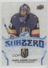2018-19 Upper Deck Ice Sub Zero Marc-Andre Fleury #SZ-16 av1