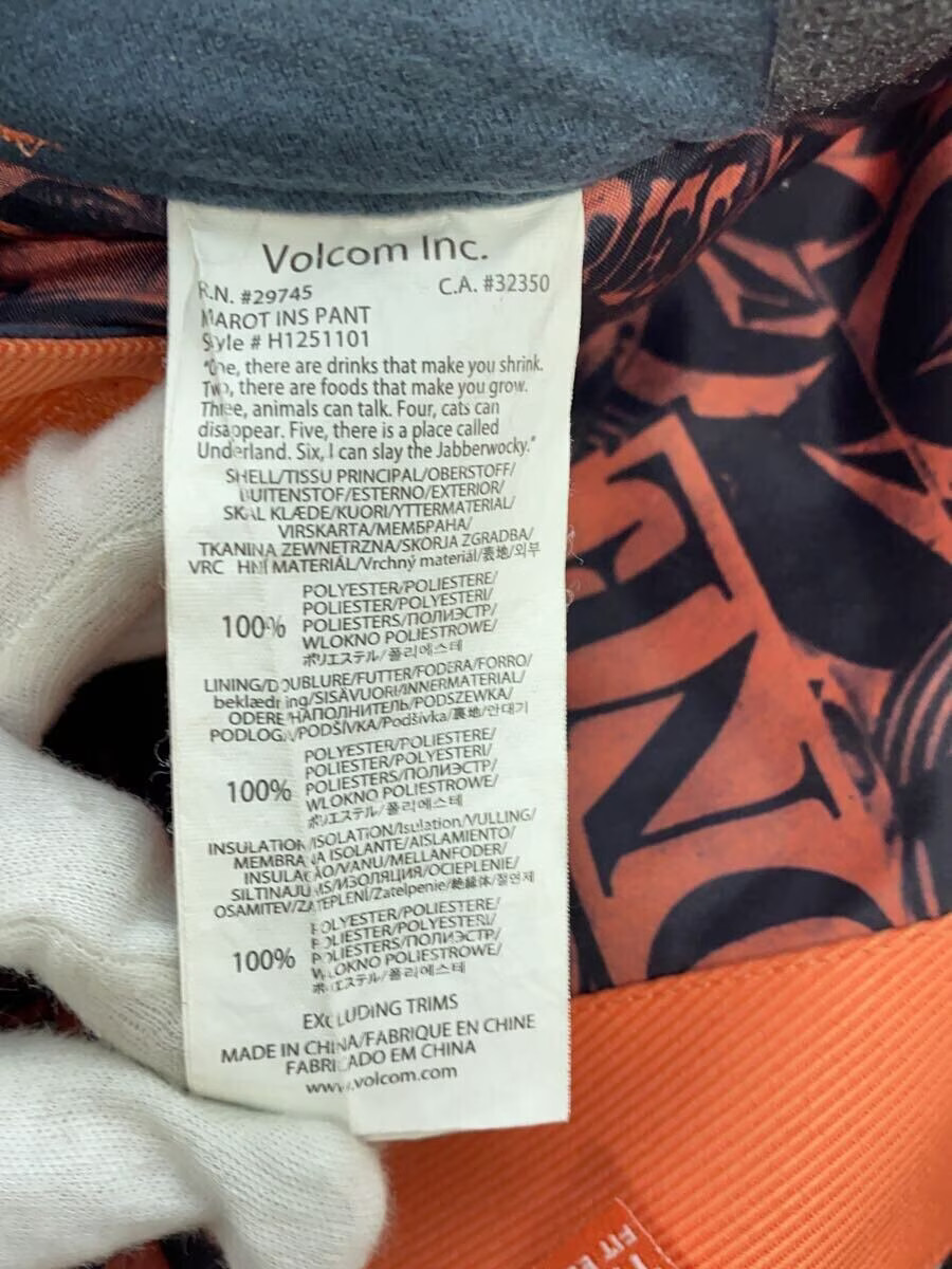 VOLCOM Bottoms S -- ORN Solid Color - image 6