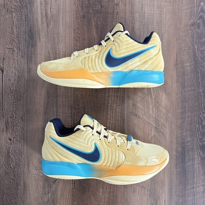 シューズ(男性用) nike Ja2 Sonic Yellow Tropical Teal Nike Ja 2 Sonic Yellow Teal Blue Men Size 6.5 / Women 8 Basketball
