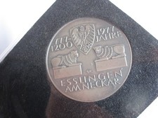 Medaglia argento anniversario ducato 50 mm Esslingen am Neckar