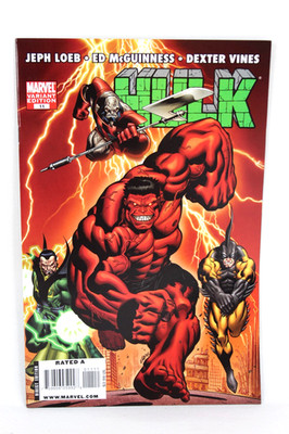 Hulk #11 Red Hulk Ed McGuinness Variant 2009 Marvel Comics F-/F
