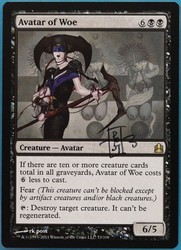 Avatar of Woe - Commander 2011