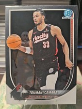 2025-26 Bowman Basketball CHROME BCV-111 Toumani Camara, Portland Trail Blazers